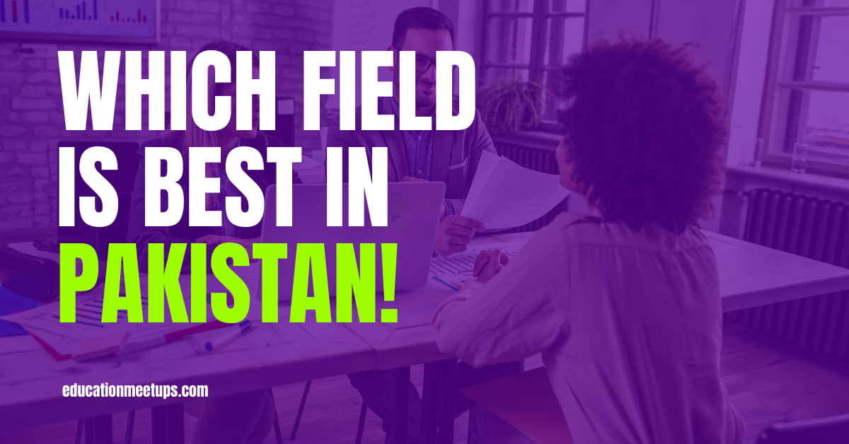 Which Field Is Best In Pakistan